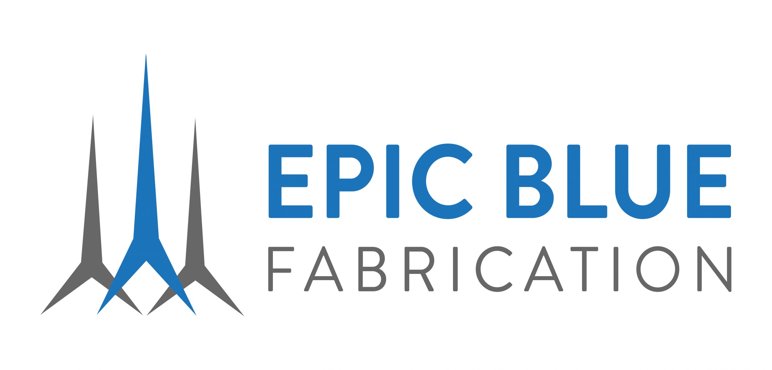 Epic Blue Fabrication logo